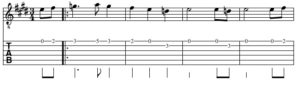 kiss from a rose guitar tab