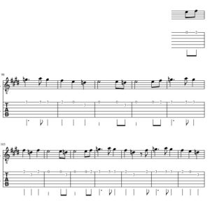 Kiss From A Rose Guitar Tab