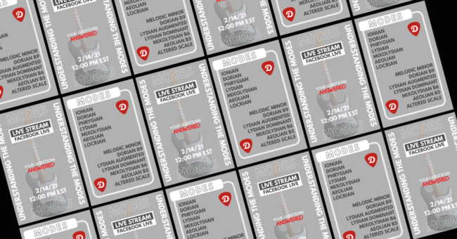 11 questions about modes answered